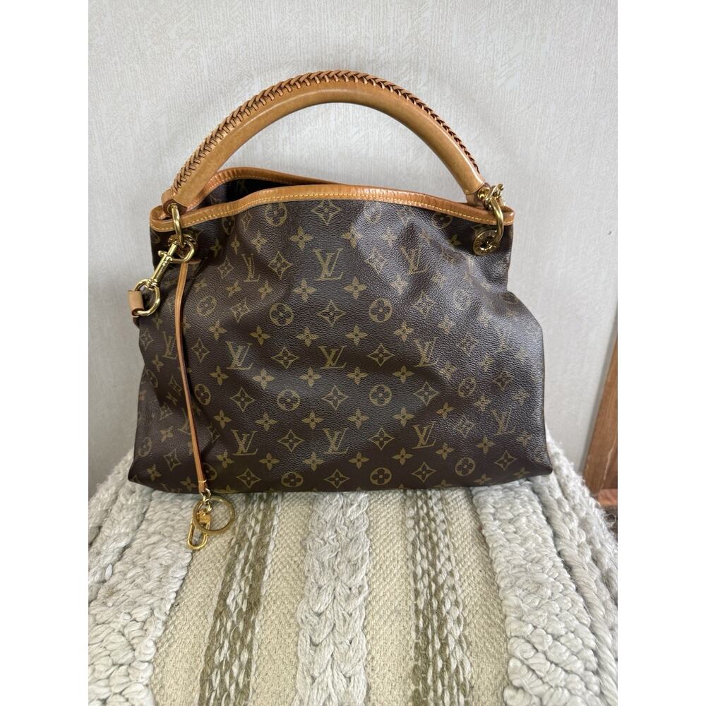 Louis Vuitton Artsy NV MM Monogram M44869 + LV Strap Box Dust Bag Receipt - Picture 16 of 16